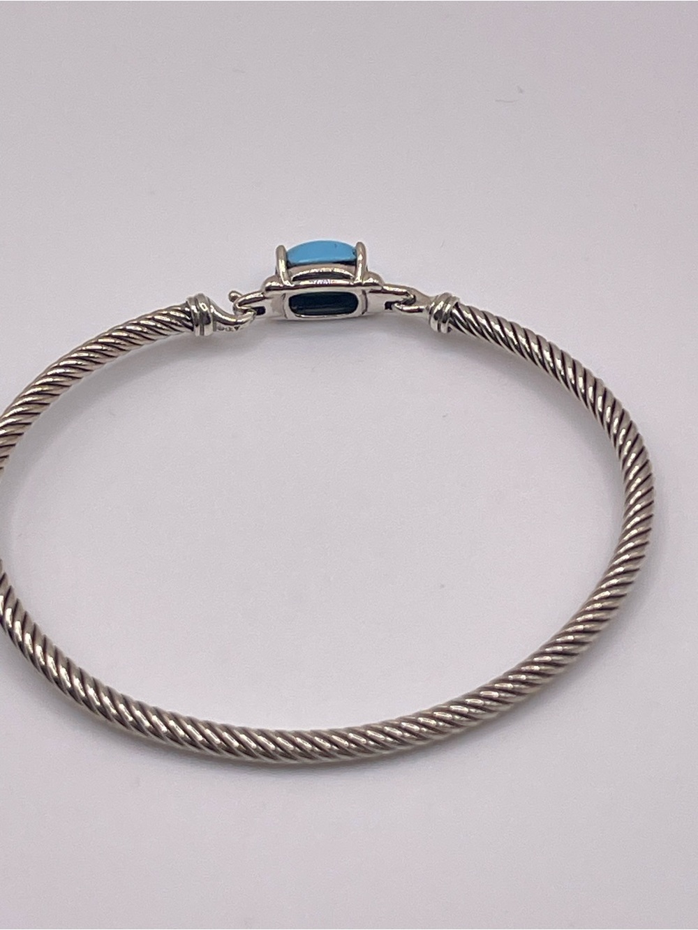David Yurman Turquoise Chatelaine Bracelet with Diamonds - Picture 8 of 10